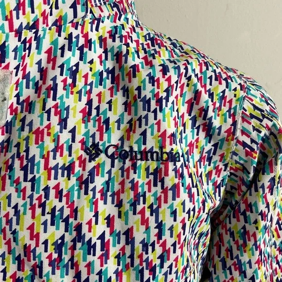 Columbia Interchange OmniTech Bugaboo Jacket Size Med. w/out liner pixel pattern - Picture 4 of 15